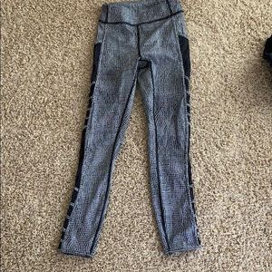 LULULEMON speed tights with mesh